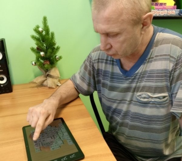 Игры на планшете.