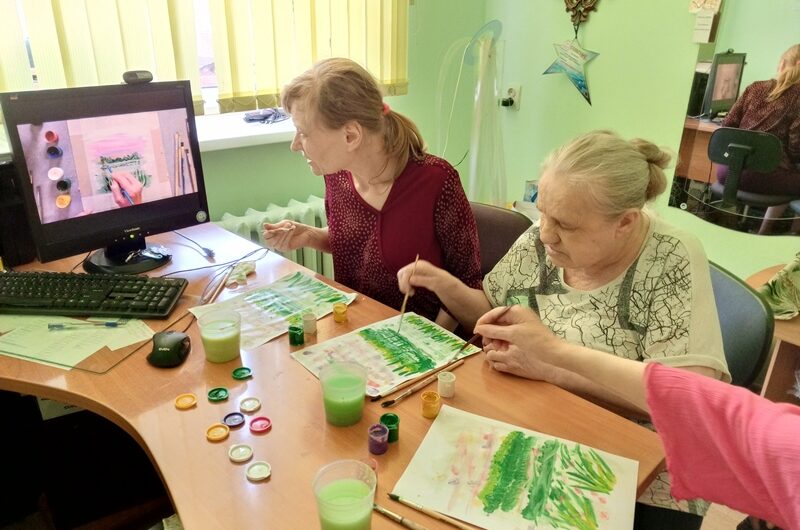 Интуитивная живопись или правополушарное рисование